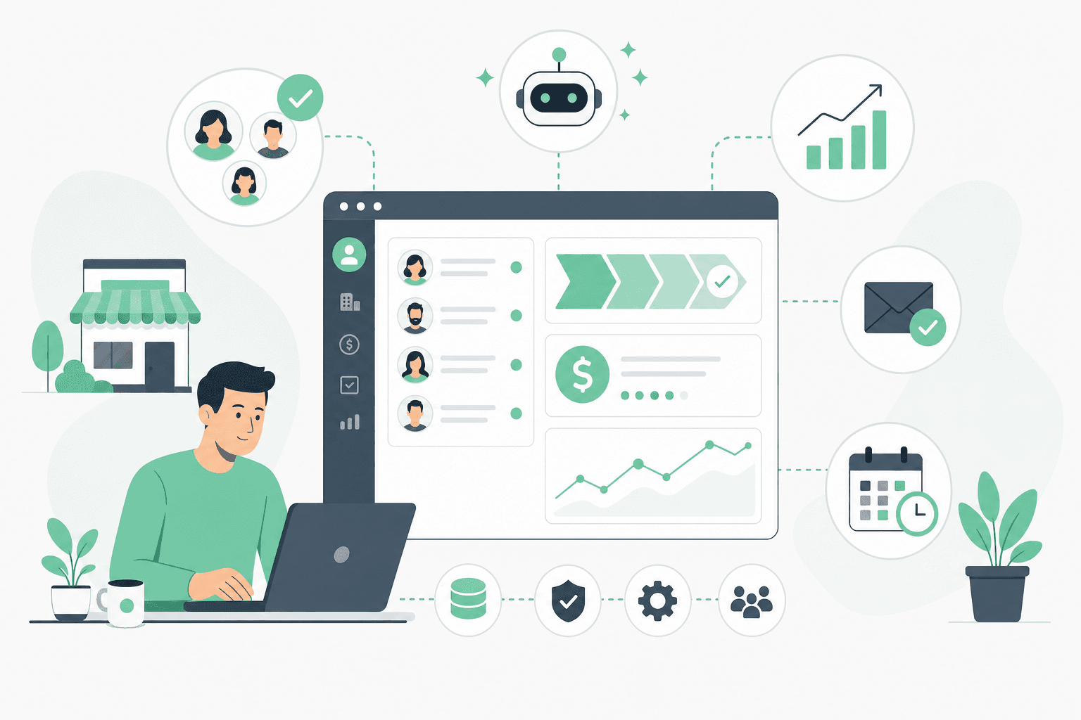 CRM intelligent en PME : centraliser sans usine à gaz en 2026